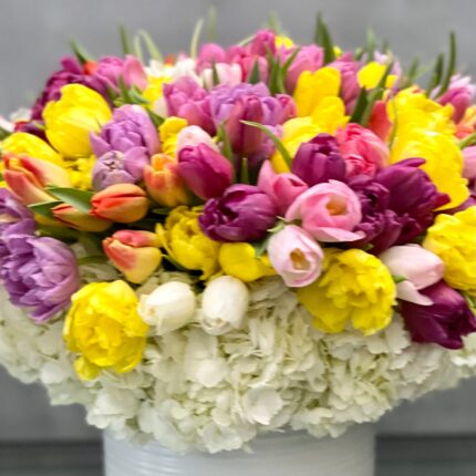Tulips Placed in the Sun - beverlyhillsflorist