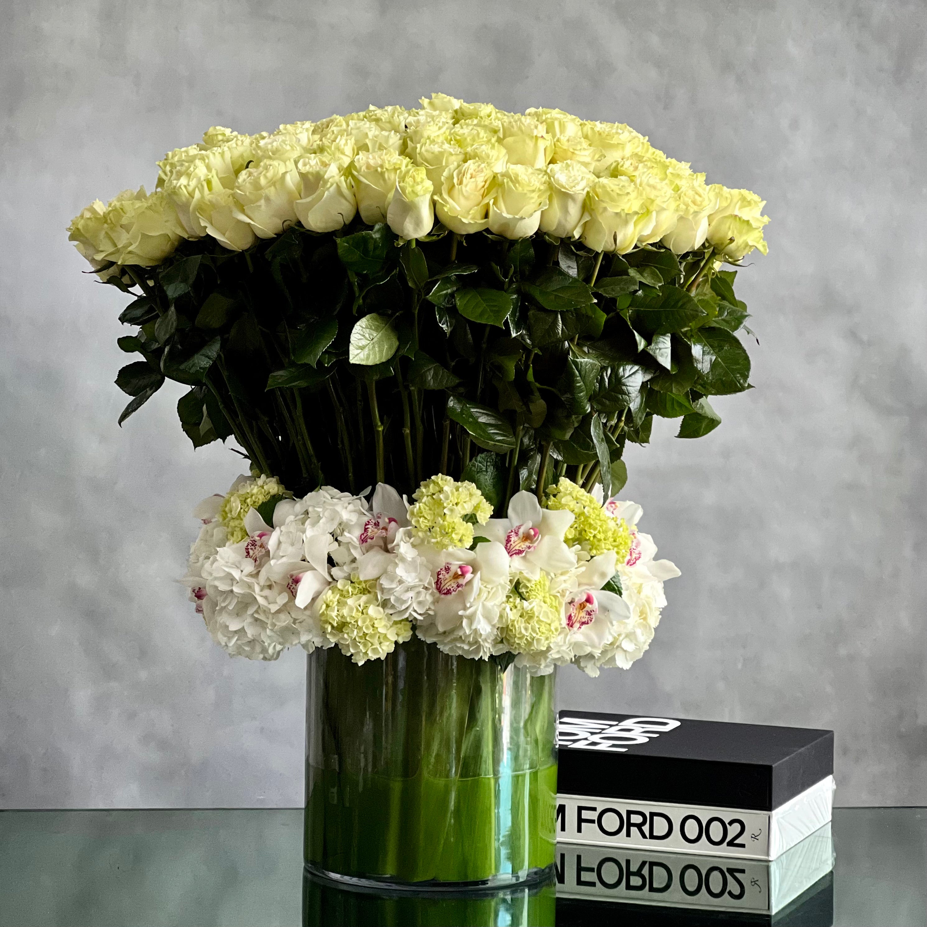 150whiterosescym White Heaven - beverlyhillsflorist