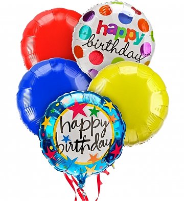 Mylar Balloon Bouquet - beverlyhillsflorist