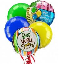 Mylar Balloon Bouquet - beverlyhillsflorist