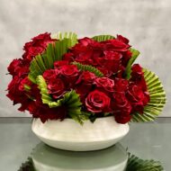 Deep Red Romance - beverlyhillsflorist