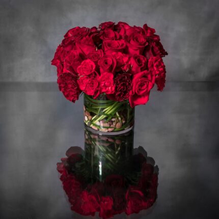Valentines - Crimson Reds - beverlyhillsflorist