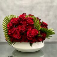 Deep Red Romance - beverlyhillsflorist
