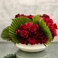 Deep Red Romance - beverlyhillsflorist