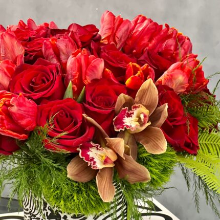 Valentines - Zebra - beverlyhillsflorist