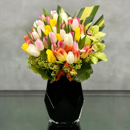Fanciful Tulips - beverlyhillsflorist