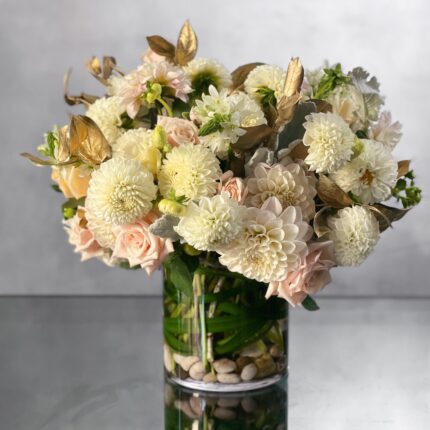 Cream and Golds - beverlyhillsflorist