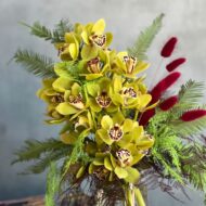 Mini Green Orchids - beverlyhillsflorist