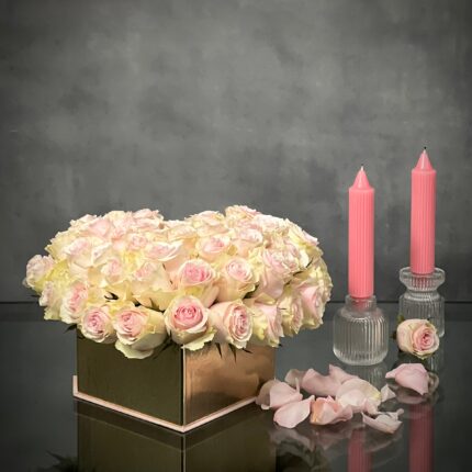 Pink Roses, Valentines Day, Love and Romance, Same Day Delivery, Heart Box, Pink Roses, Birthday, Someone Special, Beverly Hills Florist