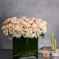 Blush Blossom Elegance - beverlyhillsflorist