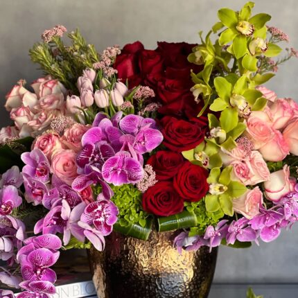 Valentines - Fun and Colorful Sophistication - beverlyhillsflorist