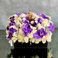 Purple Champagne Gift Box - beverlyhillsflorist