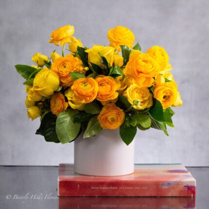 Golden Flowers - beverlyhillsflorist