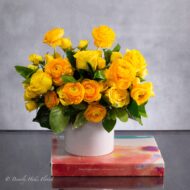Golden Flowers - beverlyhillsflorist