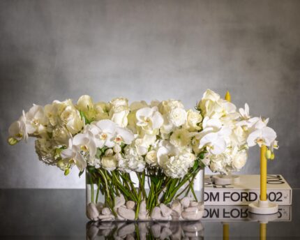 Valentines- White Heaven - beverlyhillsflorist