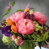 Blushing Peonies - beverlyhillsflorist