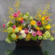 Basket of Spring - beverlyhillsflorist