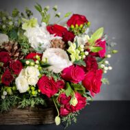 Elf in a basket - beverlyhillsflorist