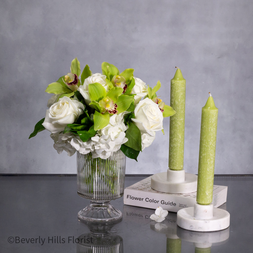 green_white-2-1 $125-$10,000 - White and Green - beverlyhillsflorist