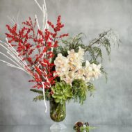 Tall Holiday Ilex - beverlyhillsflorist