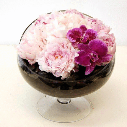 Peony Bowl - beverlyhillsflorist