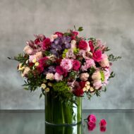 What a Delight Floral Arrangement with Pastel Roses, Peonies, and Orchids
Elegant Pink, Lavender, and White Roses in What a Delight Arrangement
Luxury Pastel and Bright Floral Arrangement for Same-Day Delivery Beverly Hills
Sophisticated Floral Arrangement with Roses and Hydrangeas for Los Angeles Delivery