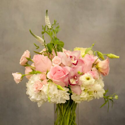 Pink Delight Tall- Designers Choice - beverlyhillsflorist