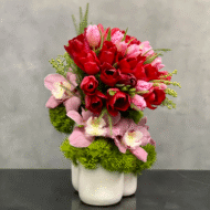 Step by Step Tulips - beverlyhillsflorist