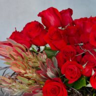 Ruby Red Galore - beverlyhillsflorist
