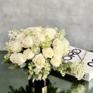 Lilacs and Roses - beverlyhillsflorist