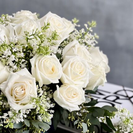 Lilacs and Roses - beverlyhillsflorist