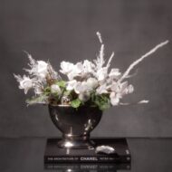 White Xmas Cyclamen - beverlyhillsflorist