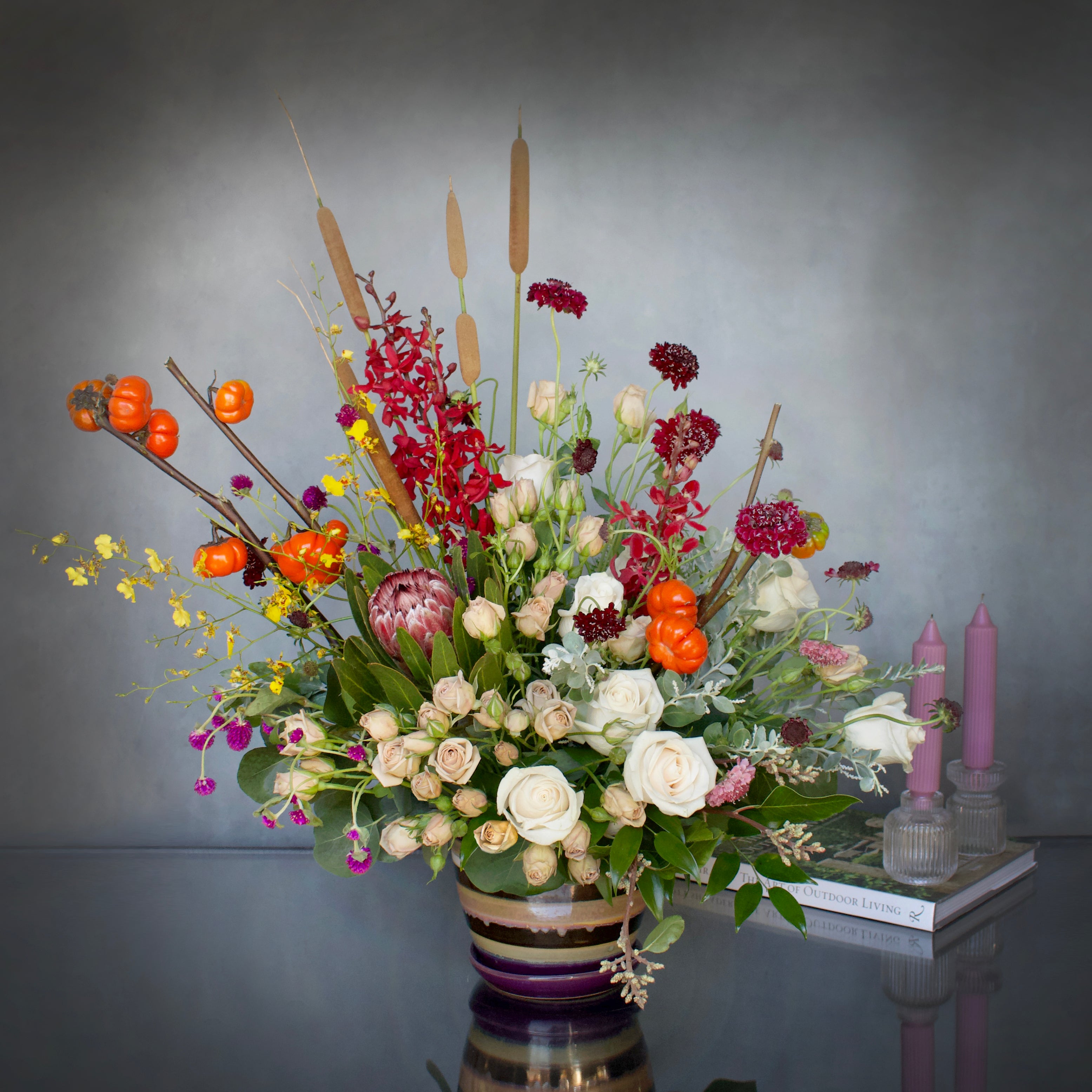 wild_flowers_pumpkin_fall_3 Fall Flirtation - beverlyhillsflorist