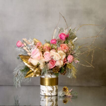 Pink Holiday treat - beverlyhillsflorist